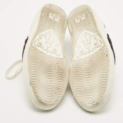 Gucci Multicolor Leather Ace Kingsnake Sneakers Size 39