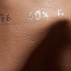 Pre Owned Gucci Beige Guccissima Suede Quercy Midcalf Boots Size 40.5