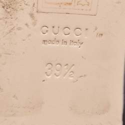 Gucci Multicolor Canvas Princetown Horsebit Mules Size 39.5