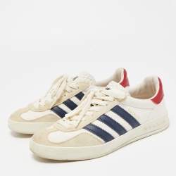 Gucci Tricolor Leather Gazelle Sneakers Size 36 2/3