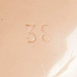 Gucci Beige Jelly Teena Flat Slides Size 38
