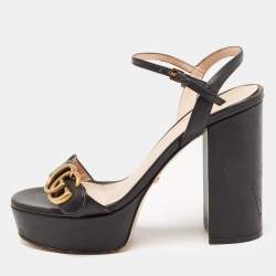 Gucci marmont fringe online heels