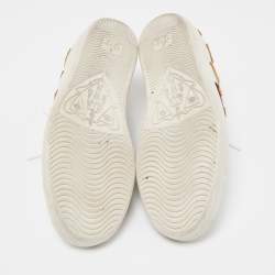 Gucci White Leather Loved Ace Sneakers Size 39.5