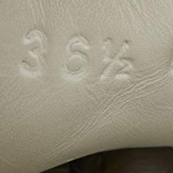 Gucci White Leather Web Detail Bee Embroidered Ace Low Top Sneakers Size 36.5
