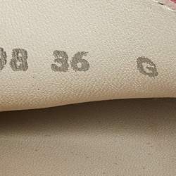 Pre Owned Gucci Red Suede Slip On Loafers Size 36