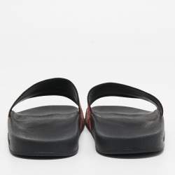 Pre Owned Gucci Multicolor GG Bloom Print Supreme Canvas Slides Size 39
