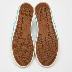 Gucci Multicolor GG Canvas Tennis 1977 Sneakers Size 38