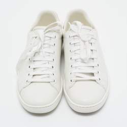 Gucci White Leather Ace Low Top Sneakers Size 36