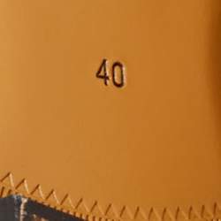 Pre Owned Gucci Black Leather Princetown Flat Mules Size 40