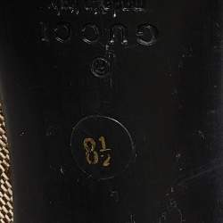 مملوكة مسبقًا Gucci Beige/Brown GG Canvas Ankle Booties Size 40.5