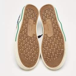 Gucci Blue Canvas Tennis 1977 Sneakers Size 39