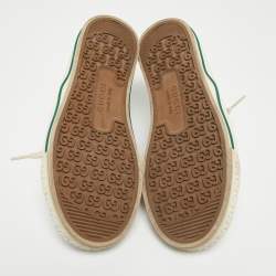 Gucci Multicolor Embroidered GG Canvas Tennis 1977 Sneakers Size 35.5