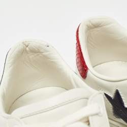 مملوكة مسبقًا Gucci White Leather Star Ace Sneakers Size 37