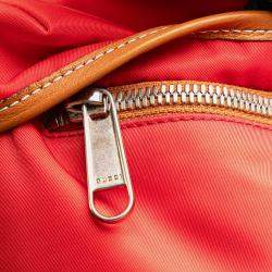 Gucci Dans LeVert GG Nylon Rabbit Backpack