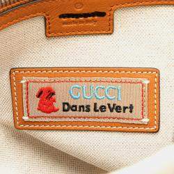 Gucci Dans LeVert GG Nylon Rabbit Backpack