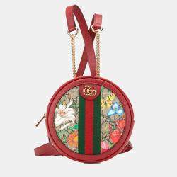 Mini GG Supreme Flora Round Ophidia Backpack