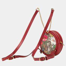 Mini GG Supreme Flora Round Ophidia Backpack