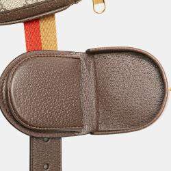 Gucci Beige/Brown Mini GG Supreme Blondie Belt Bag
