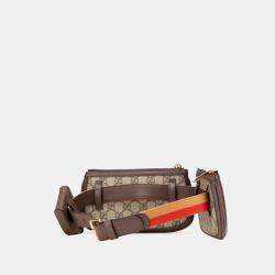 Gucci Beige/Brown Mini GG Supreme Blondie Belt Bag