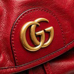Pre Owned Gucci Piuma Lux Calfskin Re(Belle) Backpack
