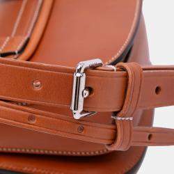 Pre Owned Gucci Mini Leather Bamboo 1947 Belt Bag