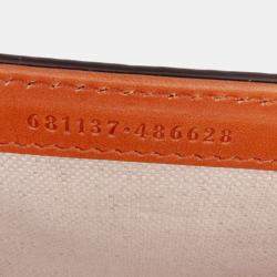 Pre Owned Gucci Mini GG Supreme Web Bamboo 1947 Belt Bag