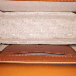 Pre Owned Gucci Brown Mini GG Supreme Web Bamboo 1947 Belt Bag