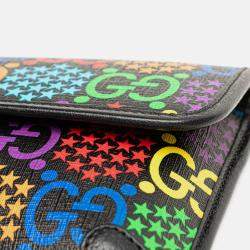 Pre Owned Gucci GG Supreme Psychedelic Belt Bag