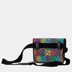 Pre Owned Gucci GG Supreme Psychedelic Belt Bag
