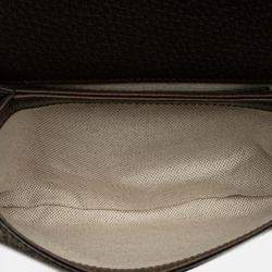 Pre Owned Gucci Brown GG Supreme Blondie Belt Bag