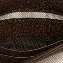 Pre Owned Gucci Brown GG Supreme Blondie Belt Bag