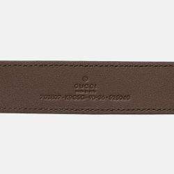 Pre Owned Gucci Brown GG Supreme Blondie Belt Bag