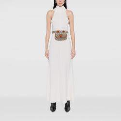 مملوكة مسبقًا Mini GG Supreme Web Bamboo 1947 Belt Bag