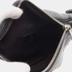 Pre Owned Gucci Grey Small Leather Jumbo GG Belt Bag