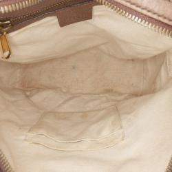Pre Owned Gucci Small GG Supreme Ophidia Web Backpack