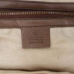 Pre Owned Gucci Small GG Supreme Ophidia Web Backpack