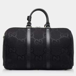Pre Owned Gucci Small Jumbo GG Canvas Duffle Bag
