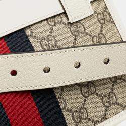 Pre Owned Gucci GG Supreme Ophidia Belt Bag
