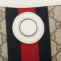 Pre Owned Gucci GG Supreme Ophidia Belt Bag