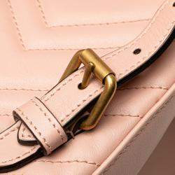Pre Owned Gucci Small GG Marmont Matelasse Leather Backpack