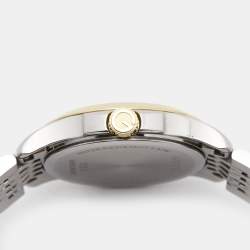 Gucci Silver Two-Tone Stainless Steel G Timeless 126.5 Women's Wristwatch 27 mm