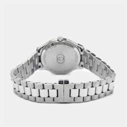Gucci Silver Two-Tone Stainless steel G-Timeless YA1265063 Women's Wristwatch 29 mm