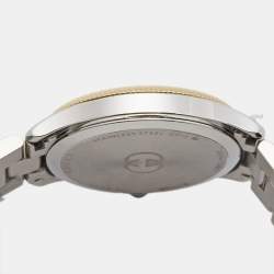 Gucci Silver Two-Tone Stainless steel G-Timeless YA1265063 Women's Wristwatch 29 mm