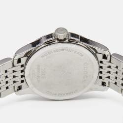 Gucci Brown Stainless Steel G-Timeless YA126503 Women's Wristwatch 27 mm