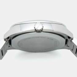 Pre Owned Gucci Silver Dial Diamond Stainless Steel GG2570 YA142504 Women's Wristwatch 28.50 mm