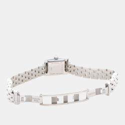 مملوكة مسبقًا ساعة يد نسائية غوتشي جي فريم YA128507 كوارتز ألوان ماسية ستانلس ستيل 14 مم