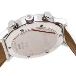 Gucci Mother of Pearl Stainless Steel G-Chrono 101M Women's Wristwatch 44 mm