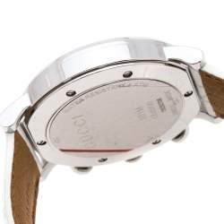 Gucci Mother of Pearl Stainless Steel G-Chrono 101M Women's Wristwatch 44 mm