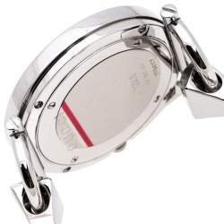 Pre Owned Gucci Black Stainless Steel Chiodo YA122502 Women's Wristwatch 36 mm
