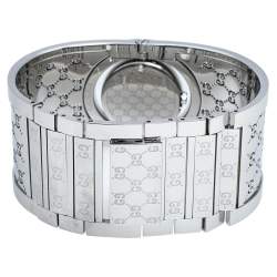 Gucci  Bronze Stainless Steel Diamond Twirl 112 Women's Wristwatch 23 mm